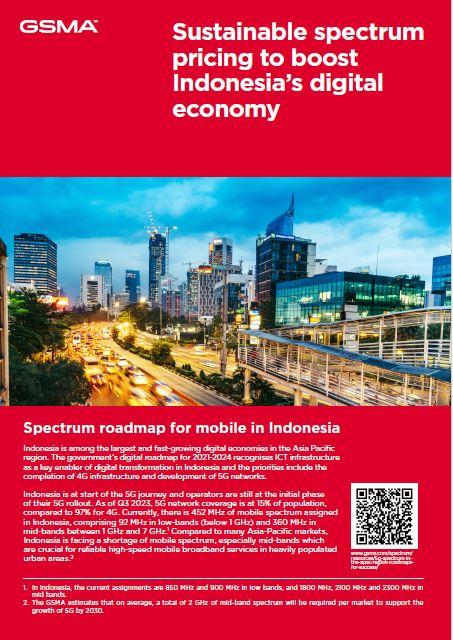 Sustainable spectrum pricing to boost Indonesia’s digital economy